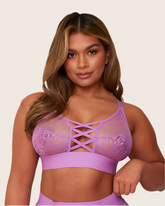 Abigail Bralette : Amethyst Orchid