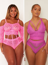 Tutti Threesome : Vibrant Pink