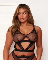 Shelby Bralette : Midnight Black