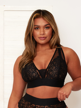 Bralette Hallie : Midnight Black