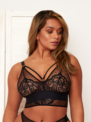 Bralette Savannah : Midnight Black