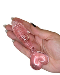 Heart Grenade : Pink Glass