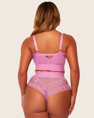 Gia Bralette & Brief Set : Pillow Purple