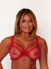 Carina Bra Bundle : Black & Red