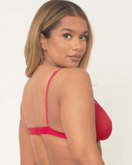 Charli Bralette : Chilli Red