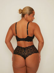 Daley Lace Bra Bundle : Black & Amethyst