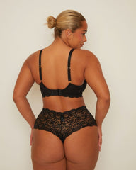Daley Lace Bra Bundle : Black & Cherry
