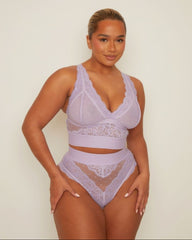 Francine Bralette : Soft Lavender