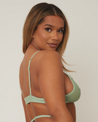 Indie Bralette : Basil Green