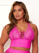 Bralette Maya : Púrpura vibrante