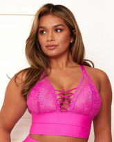Maya Bralette : Vibrant Purple