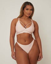 Remi Bralette & Brief Set : Lotus Pink