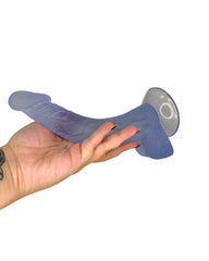 Frosted Blue Silicone Toy from Brand X Intimates