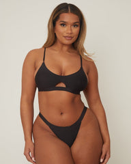 Harley Bralette : Jet Black