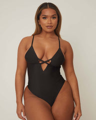 Perrie Bodysuit : Jet Black
