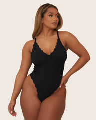 Robyn Bodysuit : Jet Black