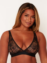 Bralettes Duo : Negro y blanco hielo