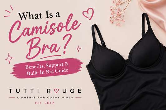 What Is a Camisole Bra? Benefits, Support & Built-In Bra Guide | Tutti Rouge