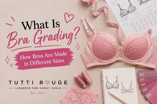What Is Bra Grading? How Bras Are Made in Different Sizes | Tutti Rouge