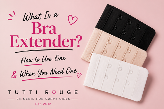 What Is a Bra Extender? How to Use One & When You Need One | Tutti Rouge