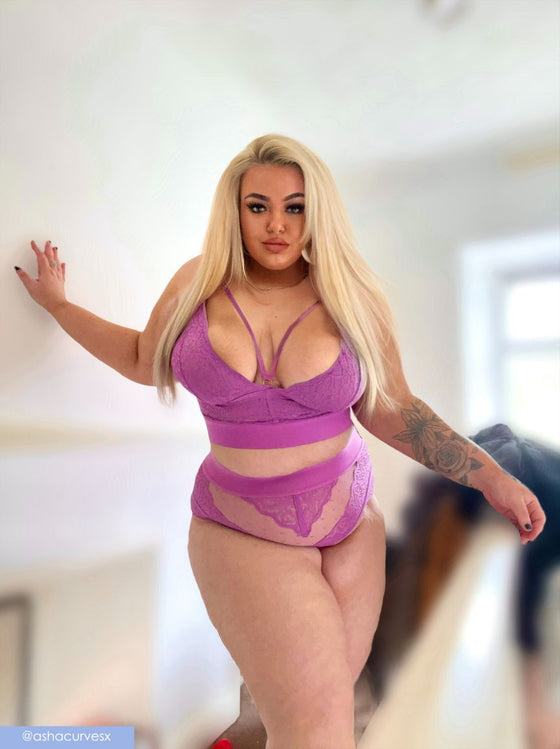 Bralette Gia : Púrpura vibrante
