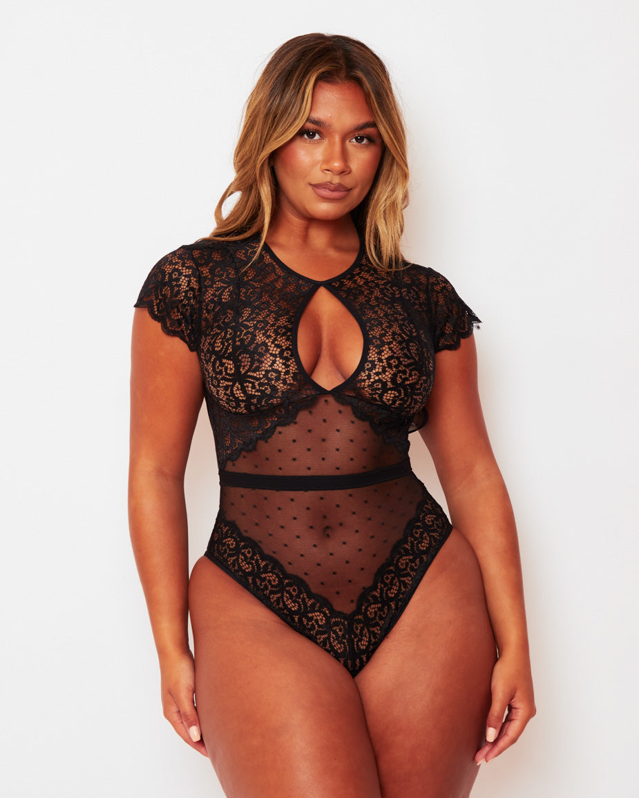 Ember Bodysuit : Midnight Black
