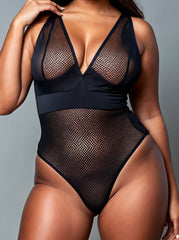 Holy Smoke Bodysuit : Obsidian Black