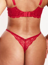 Daley Lace Set : Very Cherry