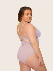 Alicia Bodysuit : Soft Lavender