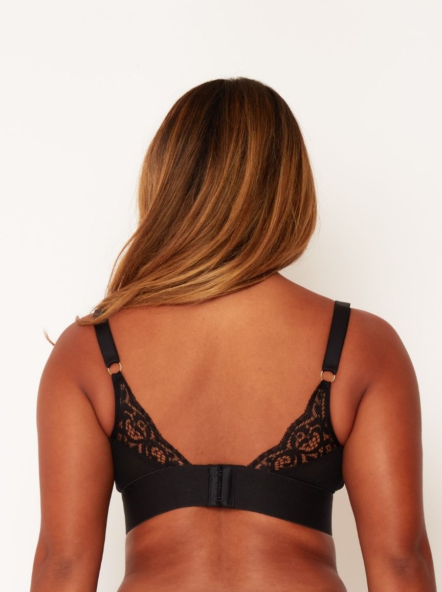 Delaney Bra : Midnight Black