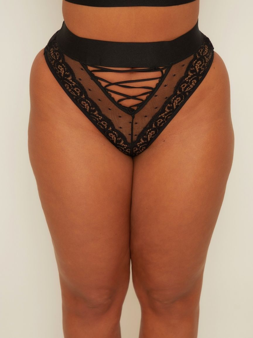 Maya High Waist : Negro medianoche