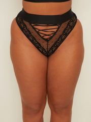 Maya High Waist : Negro medianoche