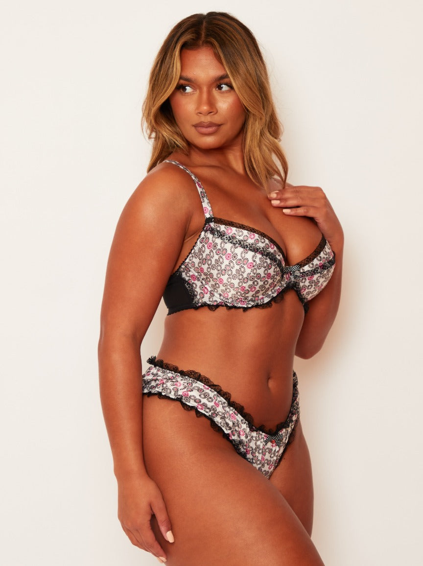 Olivia Bra : Geo Print