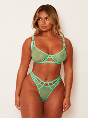 Aphrodite Thong : Apple Green