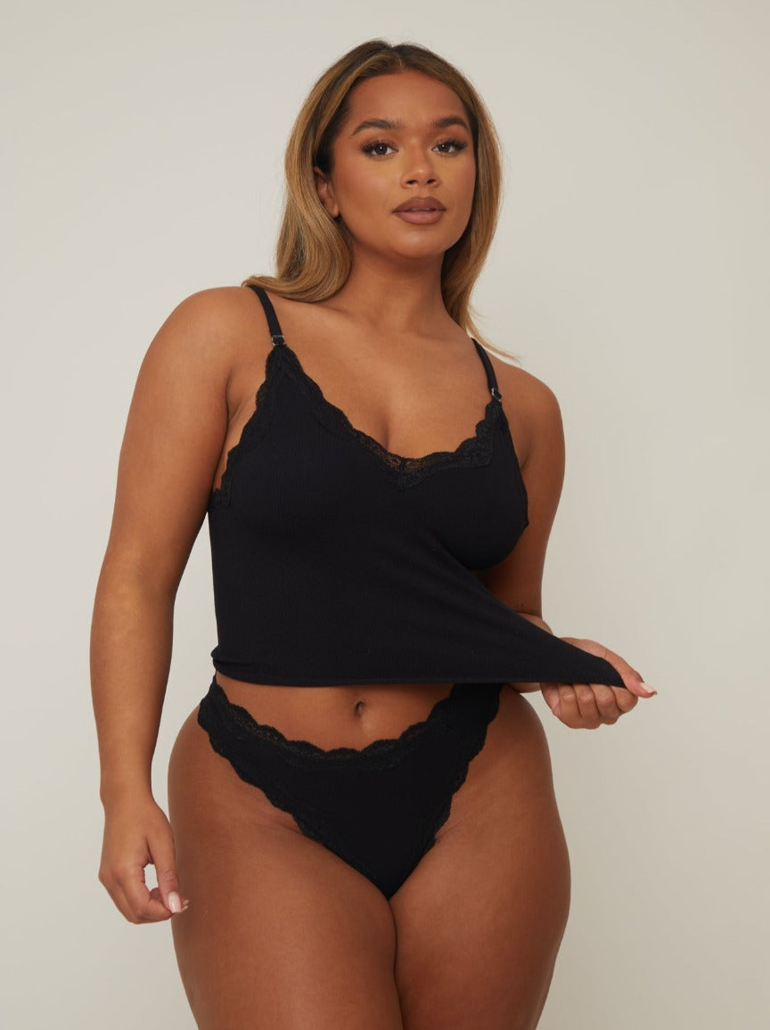 Blair Bralette : Jet Black