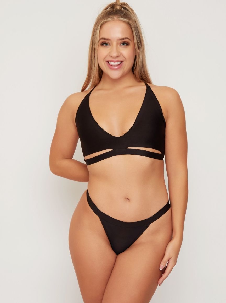 Blake Bralette : Negro Azabache