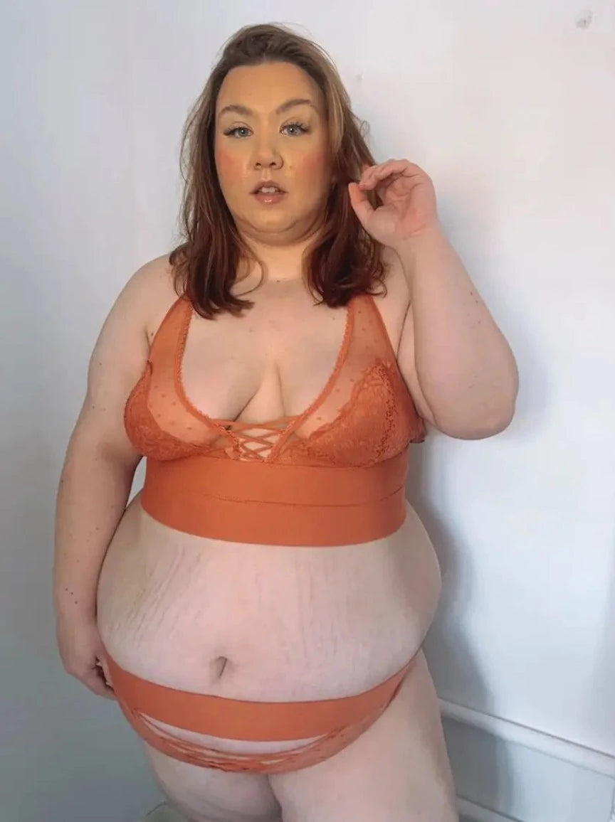 Maya Bralette : Cider Orange